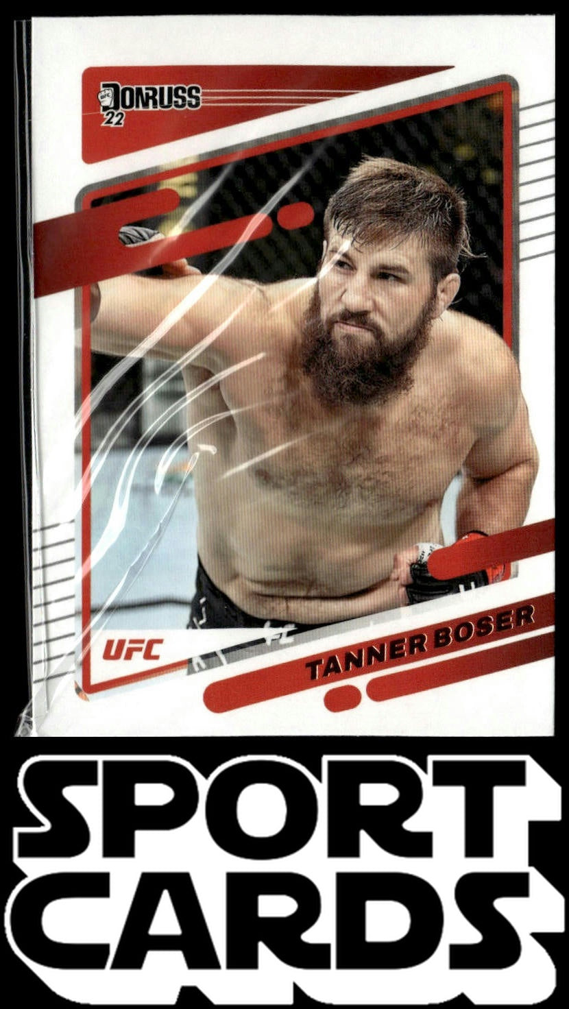 2022 Donruss UFC #182 Tanner Boser SportCards.com