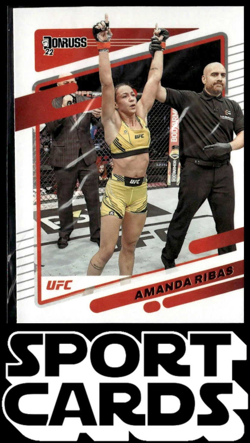 2022 Donruss UFC #163 Amanda Ribas SportCards.com