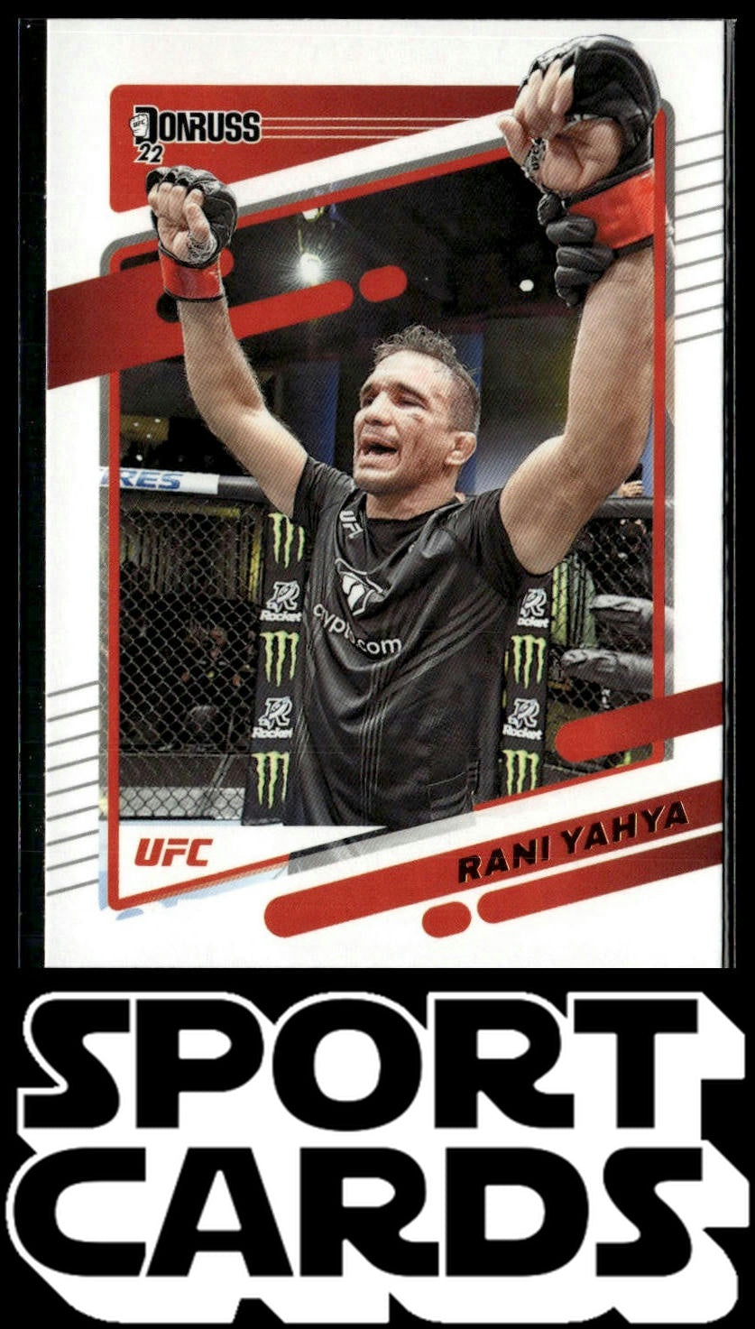 2022 Donruss UFC #105 Rani Yahya SportCards.com