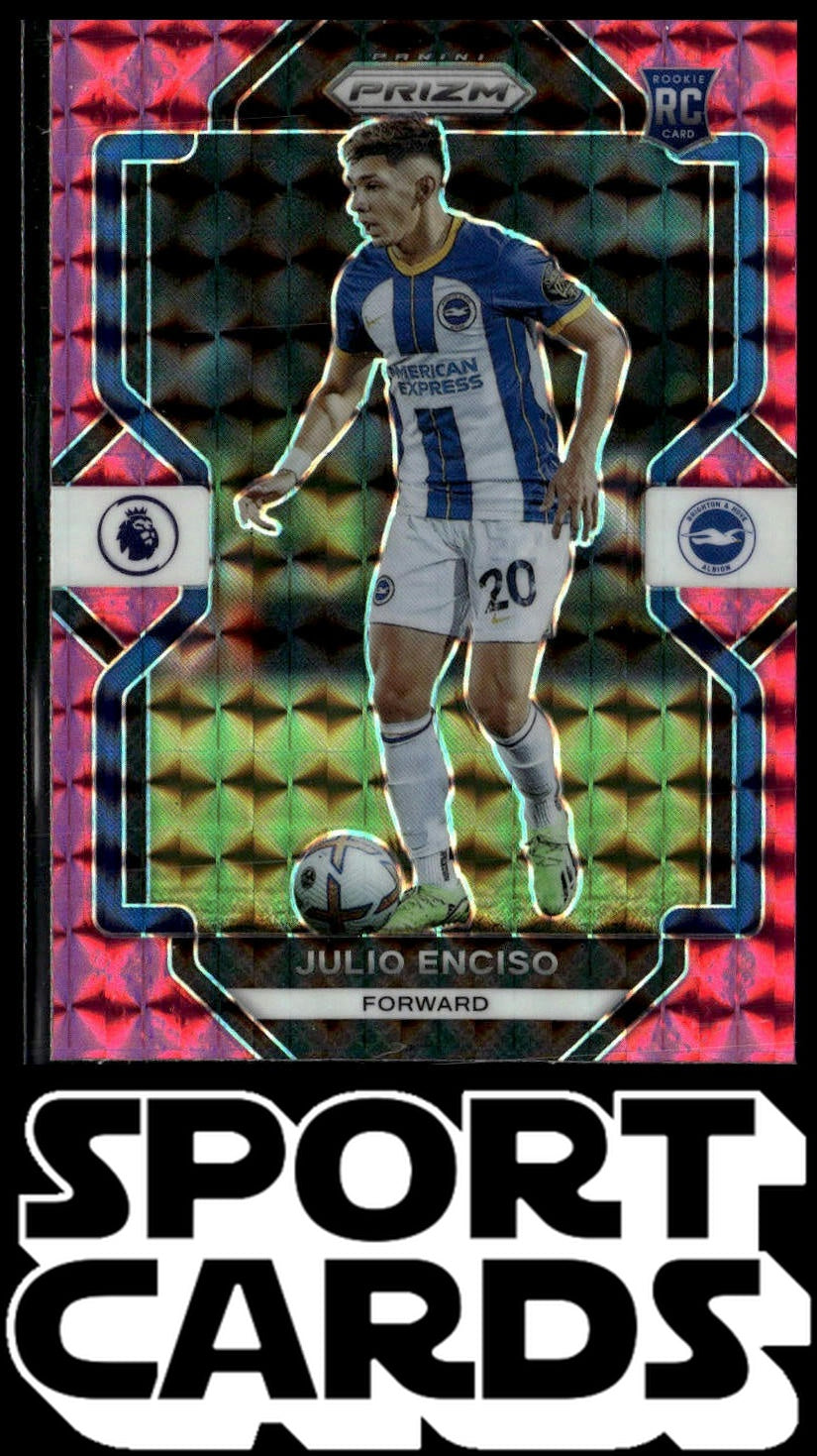 2022-23 Panini Prizm Premier League #134 Julio Enciso Prizms Pink Stars