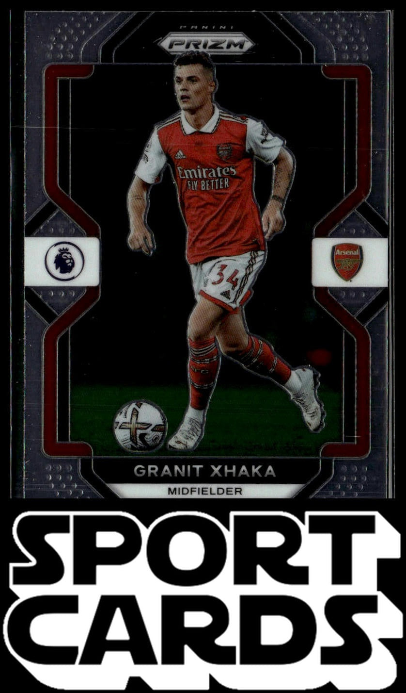 2022-23 Panini Prizm Premier League #156 Granit Xhaka SportCards.com
