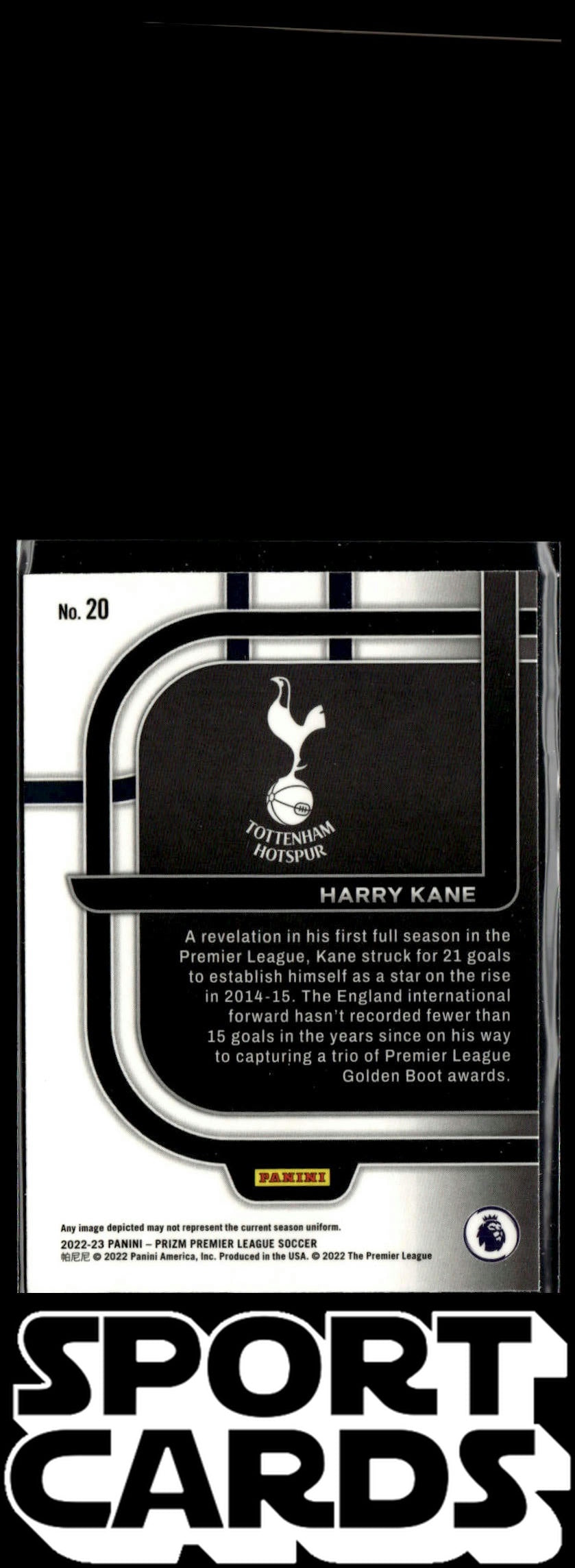 2022-23 Panini Prizm Premier League #20 Harry Kane Scorers Club SportCards.com