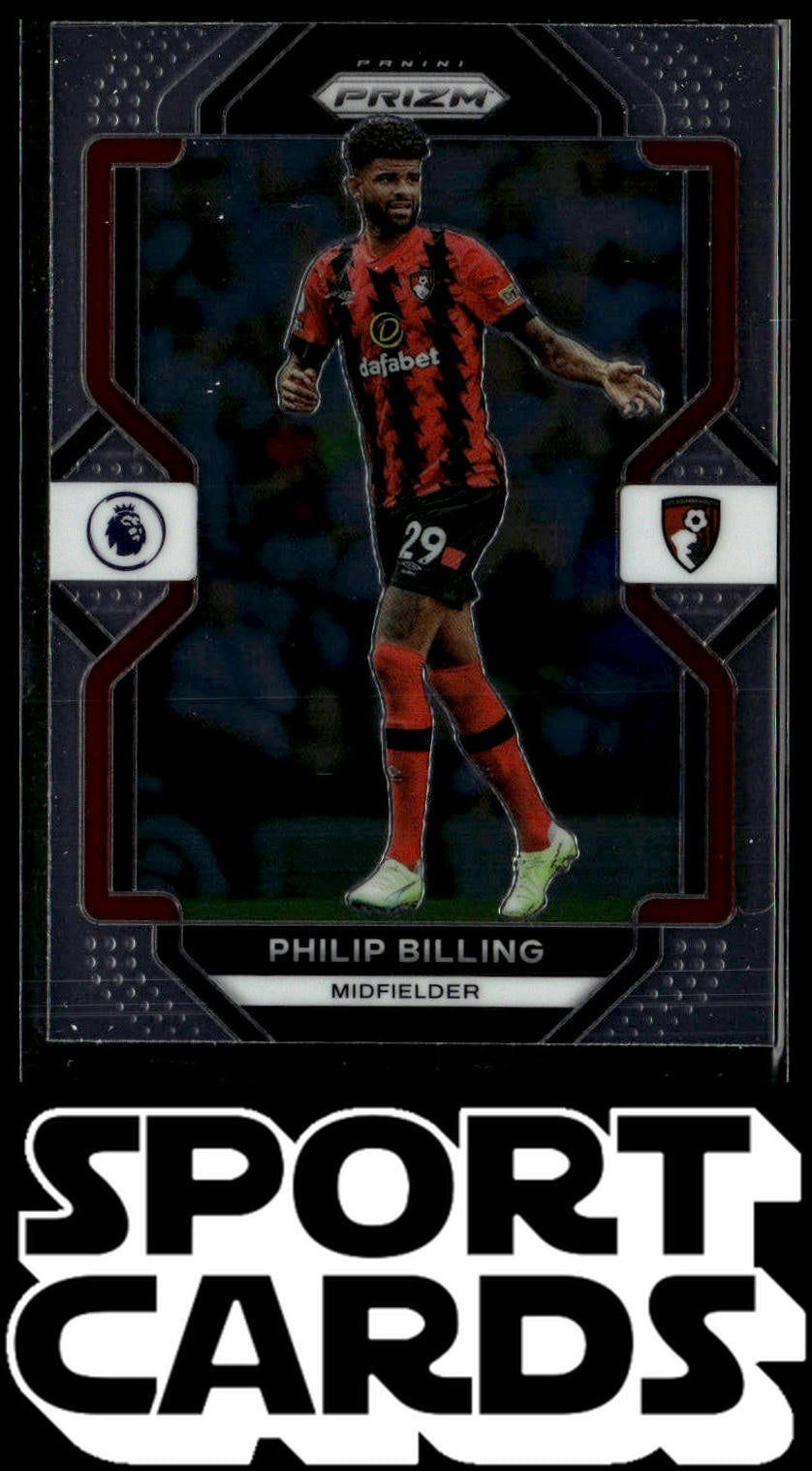 2022-23 Panini Prizm Premier League #218 Philip Billing SportCards.com