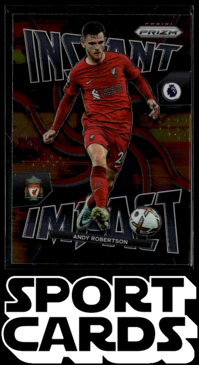 2022-23 Panini Prizm Premier League #33 Andy Robertson Instant Impact