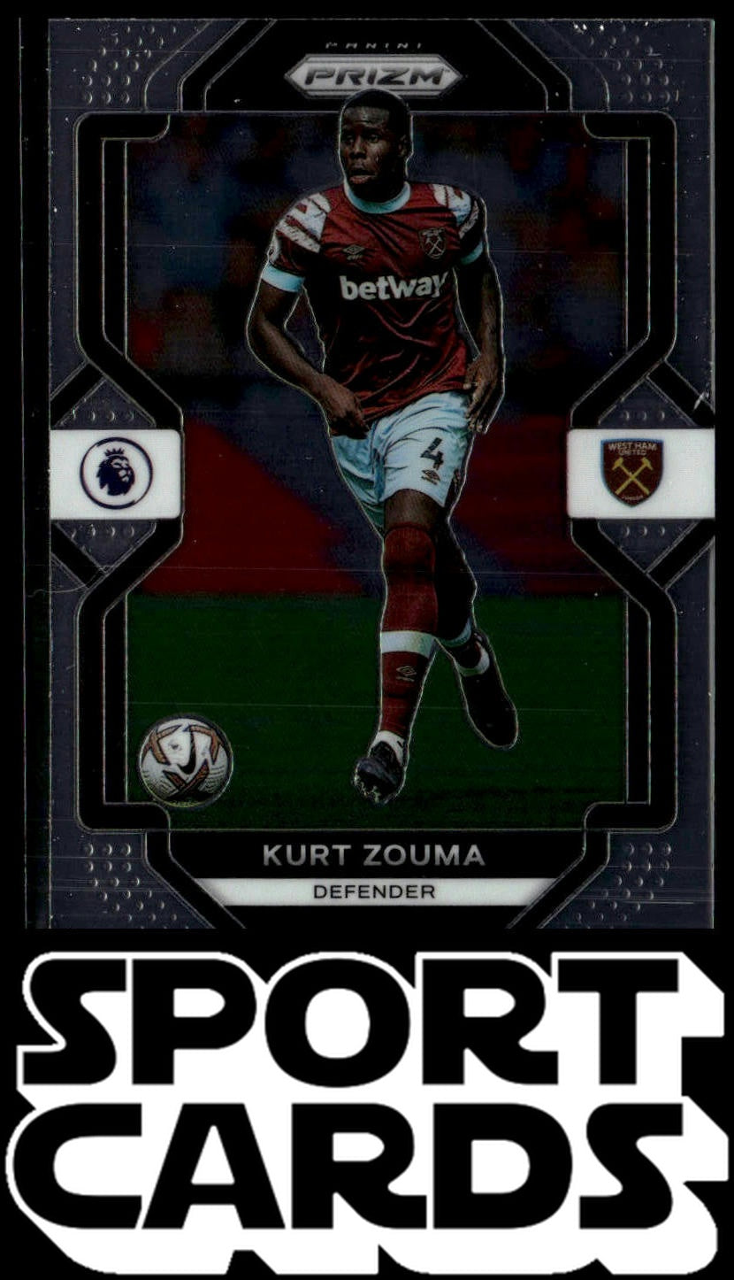 2022-23 Panini Prizm Premier League #58 Kurt Zouma SportCards.com