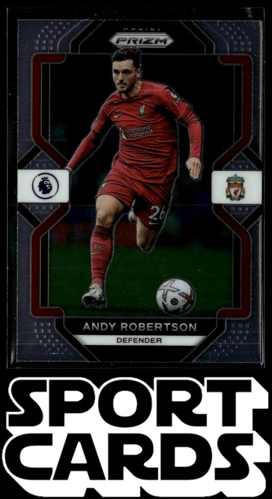 2022-23 Panini Prizm Premier League #185 Andy Robertson SportCards.com