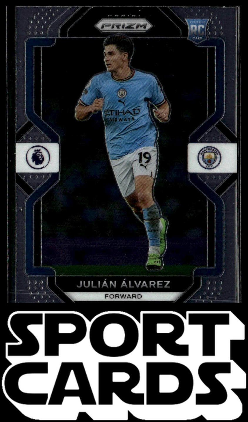 2022-23 Panini Prizm Premier League #16 Julian Alvarez SportCards.com