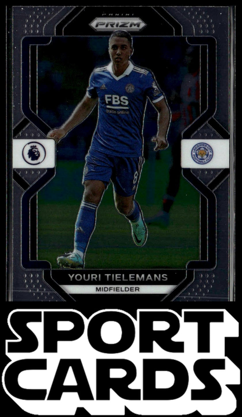 2022-23 Panini Prizm Premier League #100 Youri Tielemans SportCards.com