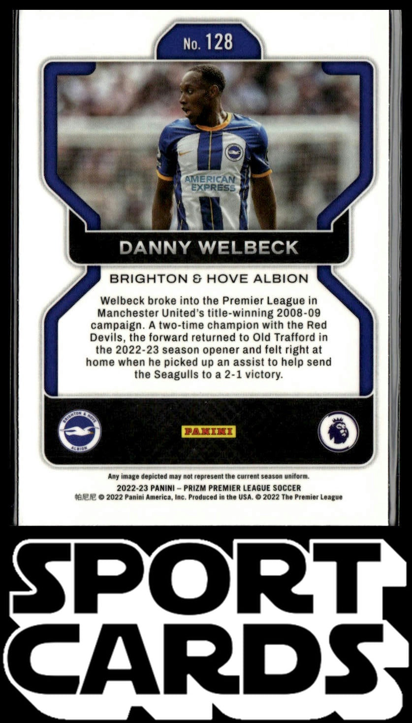 2022-23 Panini Prizm Premier League #128 Danny Welbeck SportCards.com