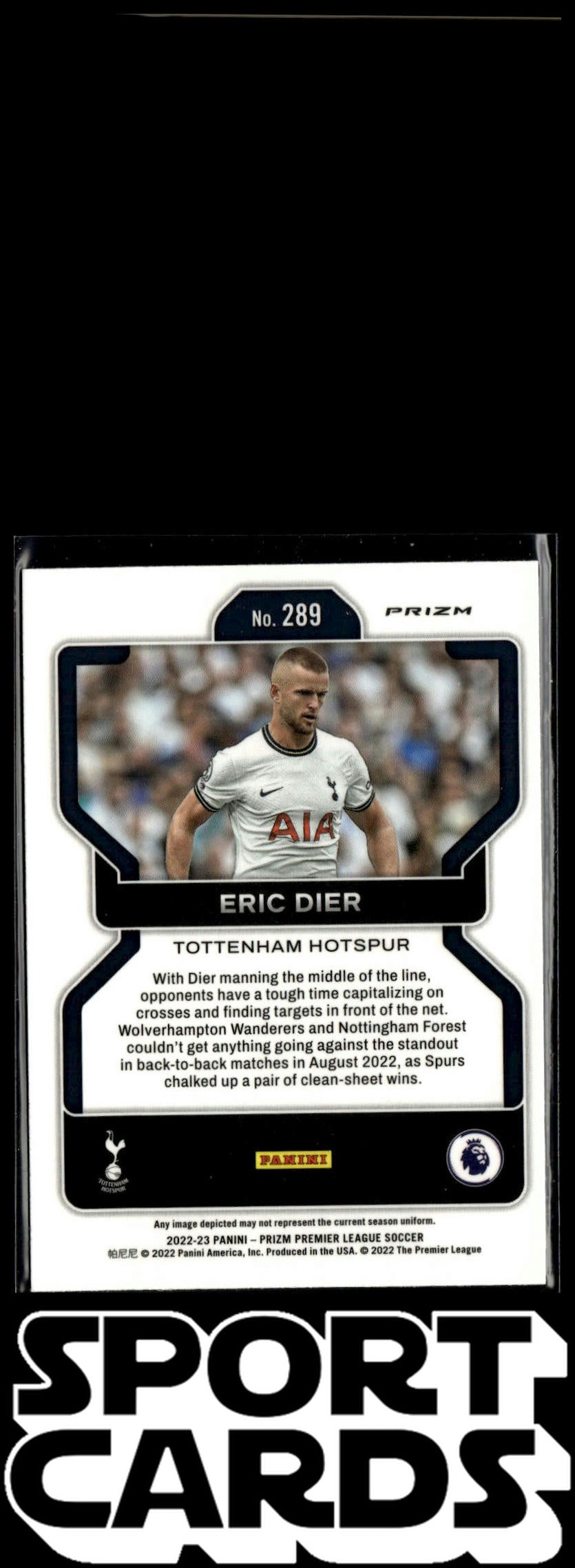 2022-23 Panini Prizm Premier League #289 Eric Dier Prizms Pink Mosaic