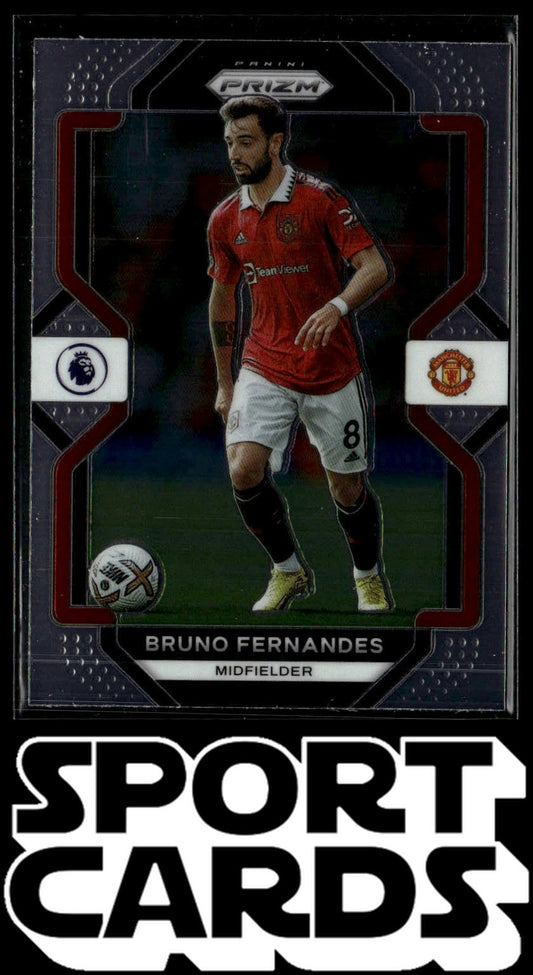 2022-23 Panini Prizm Premier League #77 Bruno Fernandes SportCards.com