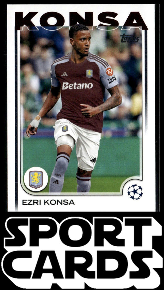 2024-25 Topps UEFA Club Competitions #66 Ezri Konsa SportCards.com