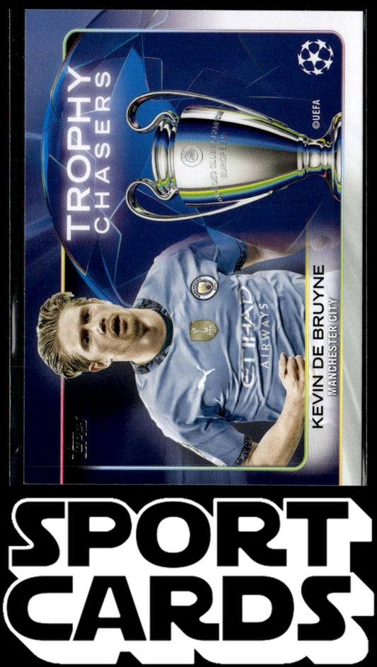 2024-25 Topps UEFA Club Competitions #RF-15 Kevin De Bruyne Trophy Chasers
