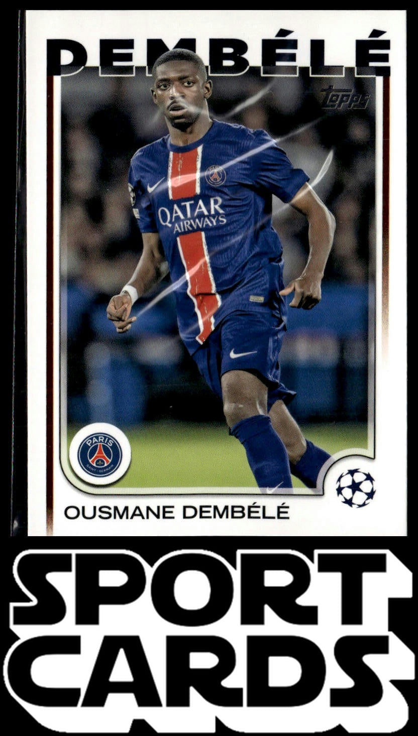 2024-25 Topps Chrome UEFA Club Competitions #109 Ousmane Dembélé