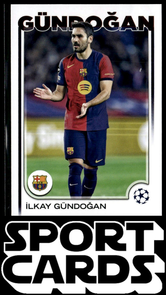 2024-25 Topps UEFA Club Competitions #185 İlkay Gündoğan Purple Inferno