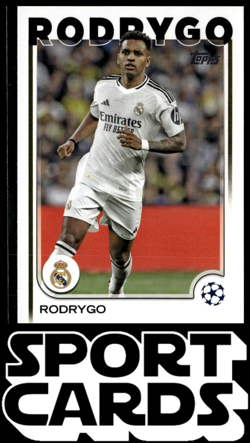 2024-25 Topps UEFA Club Competitions #48 Rodrygo SportCards.com