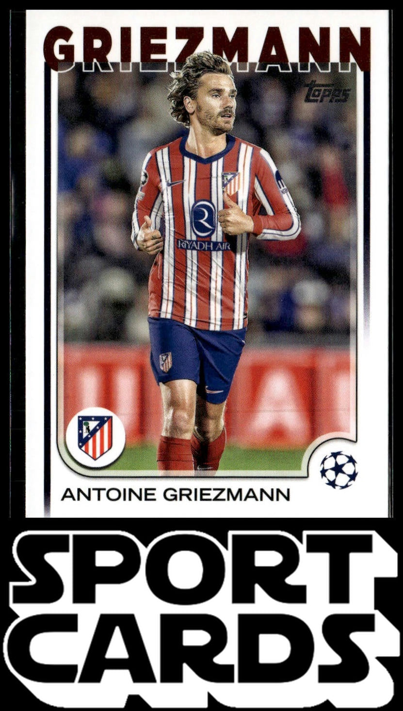 2024-25 Topps UEFA Club Competitions #8 Antoine Griezmann SportCards.com