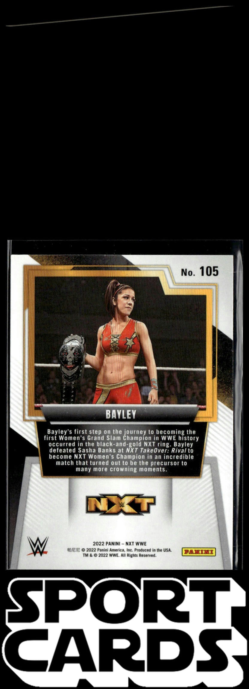 2022 Panini NXT 2.0 WWE #105 Bayley SportCards.com