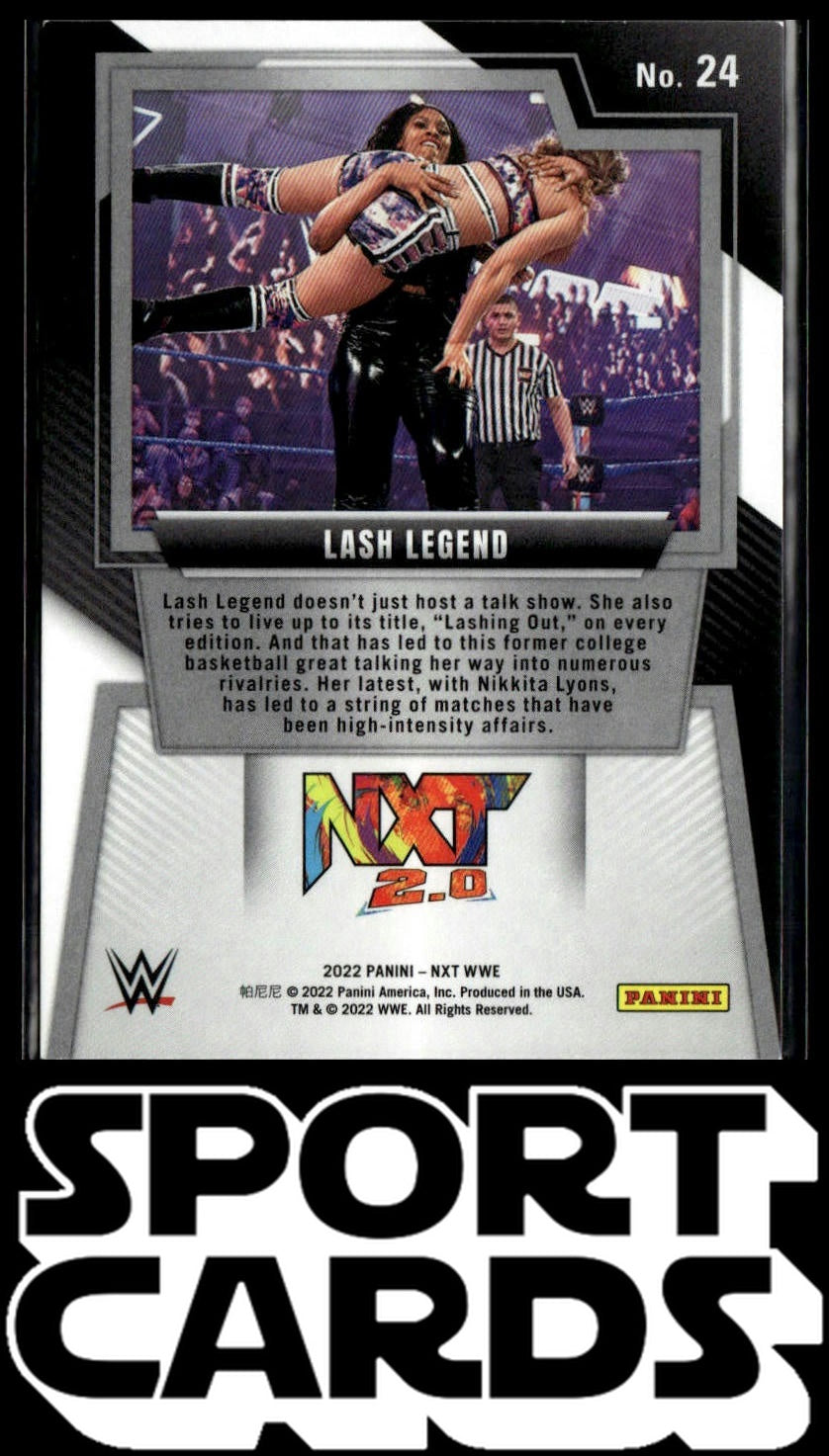 2022 Panini NXT 2.0 WWE #24 Lash Legend SportCards.com