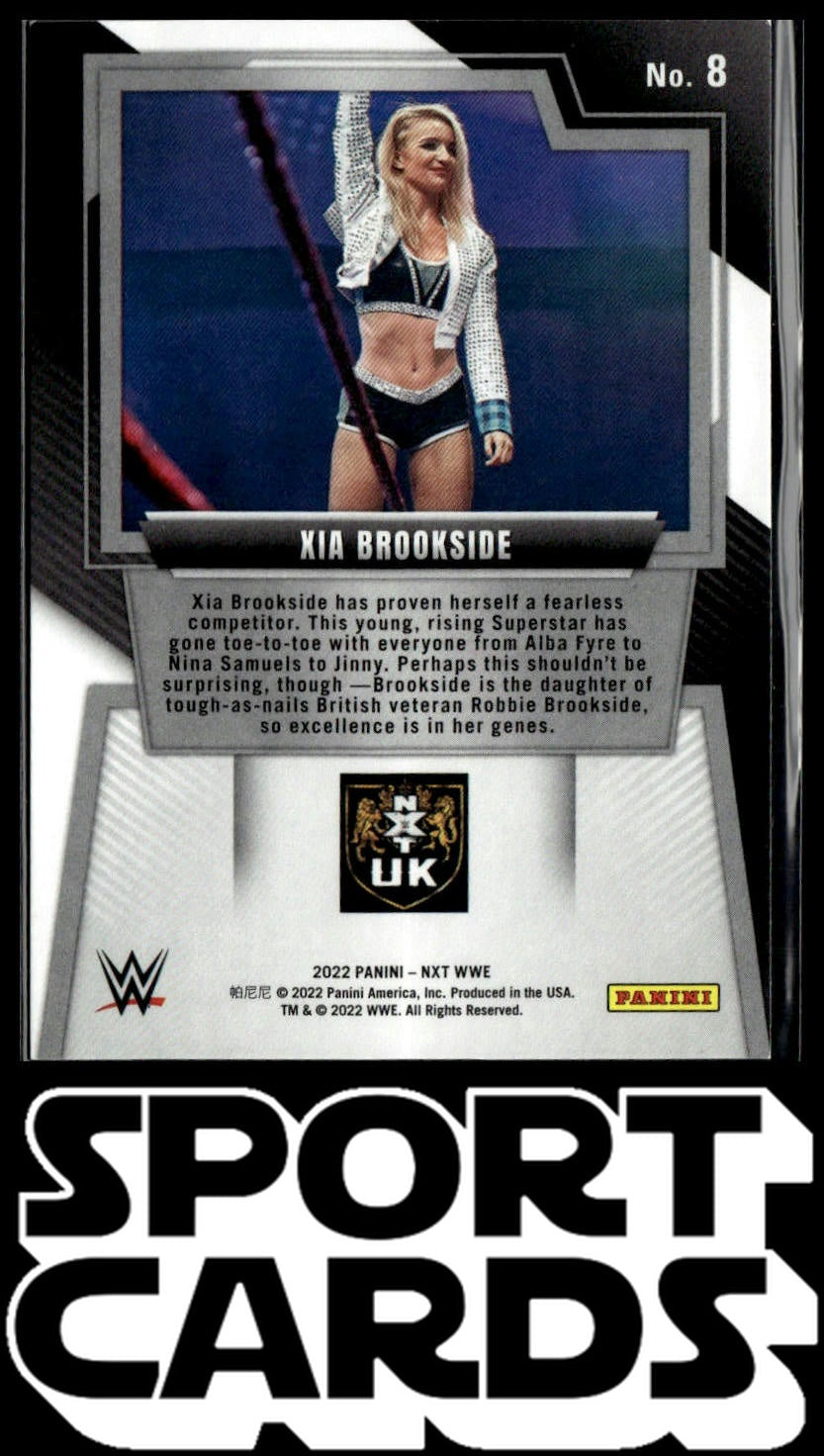 2022 Panini NXT 2.0 WWE #8 Xia Brookside SportCards.com