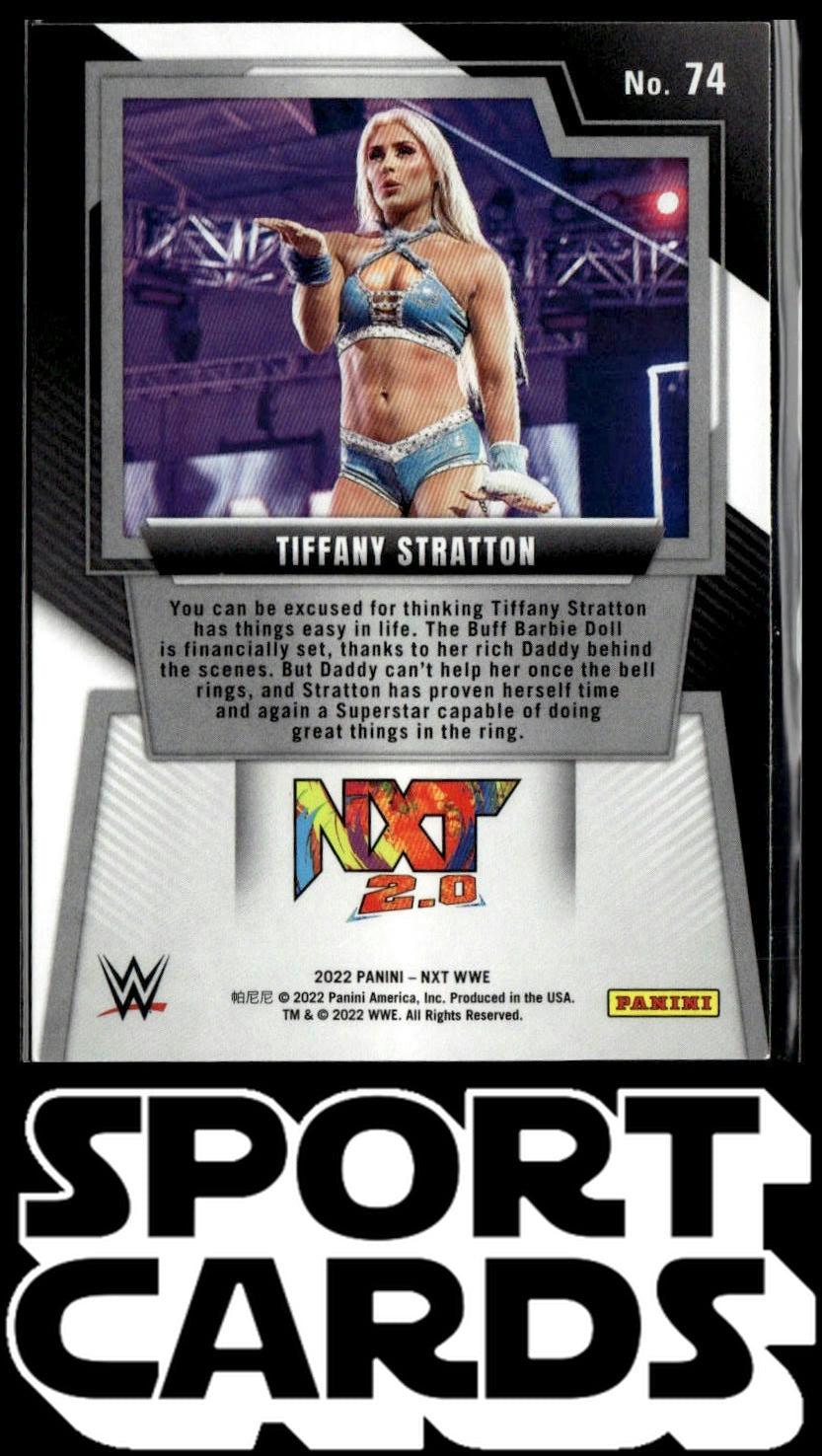 2022 Panini NXT 2.0 WWE #74 Tiffany Stratton SportCards.com