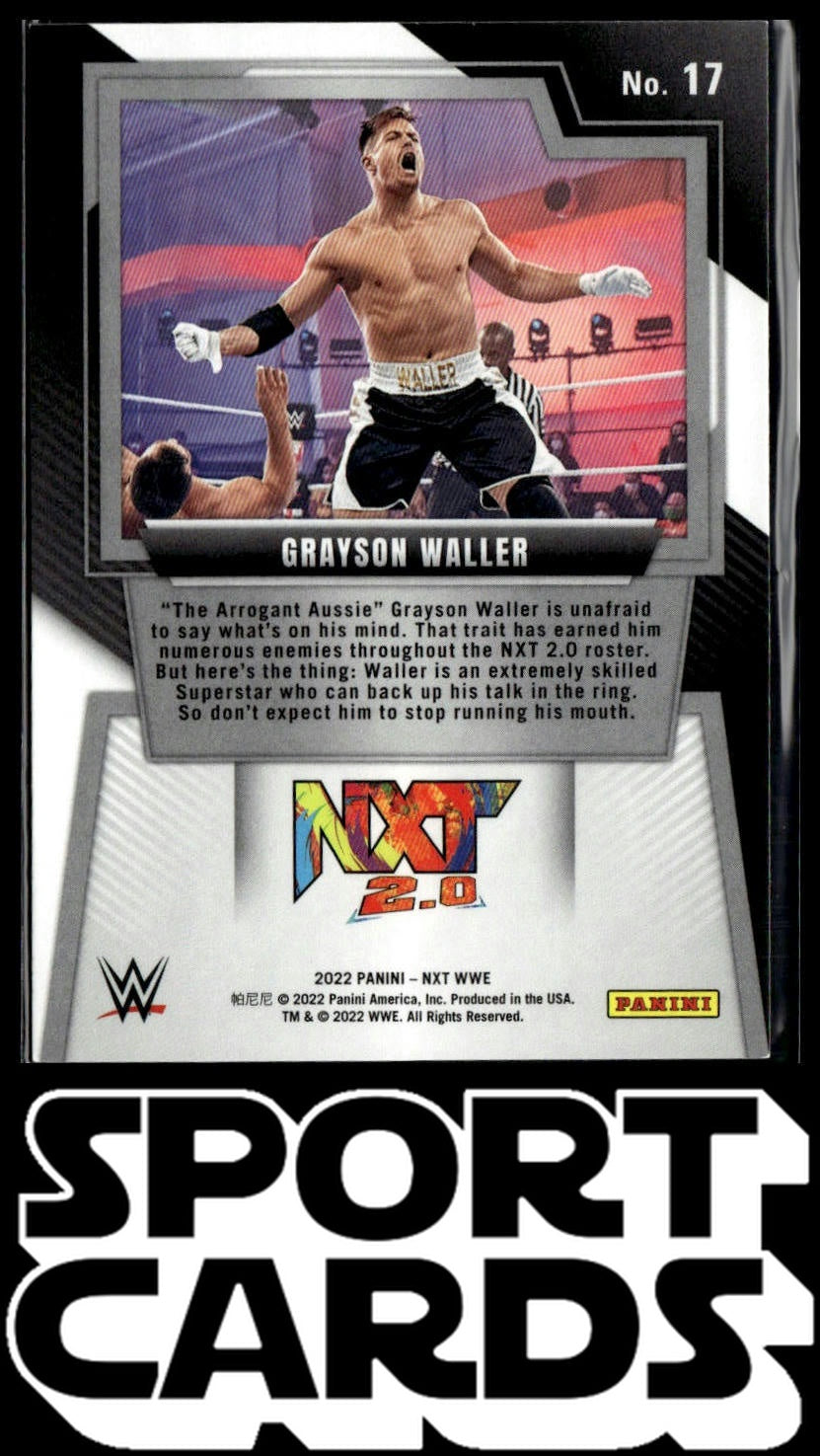 2022 Panini NXT 2.0 WWE #17 Grayson Waller SportCards.com