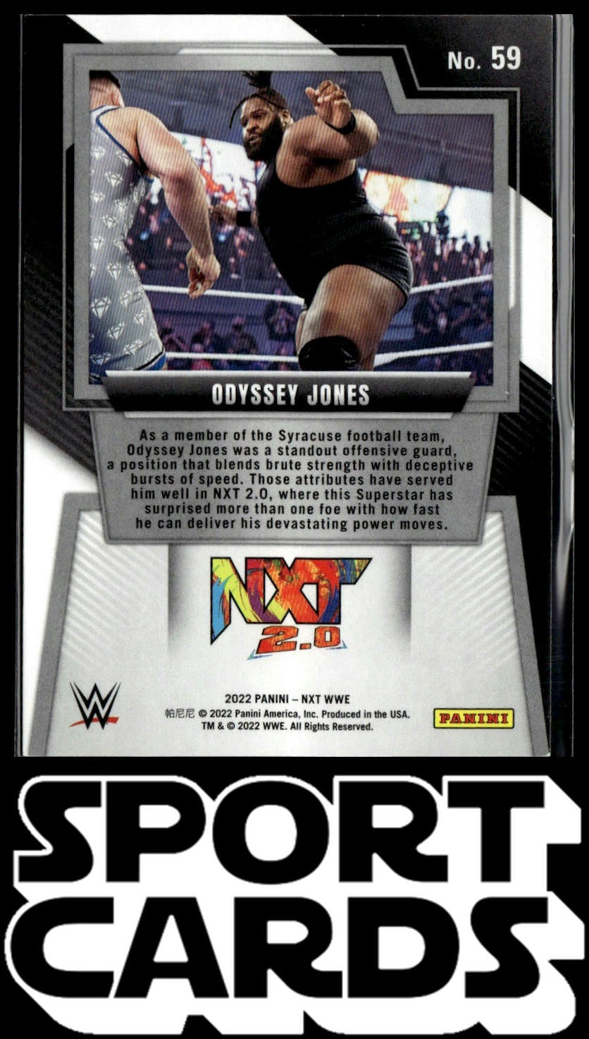 2022 Panini NXT 2.0 WWE #59 Odyssey Jones SportCards.com