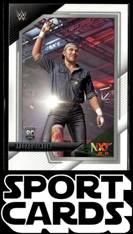 2022 Panini NXT 2.0 WWE #35 Brooks Jensen Silver SportCards.com