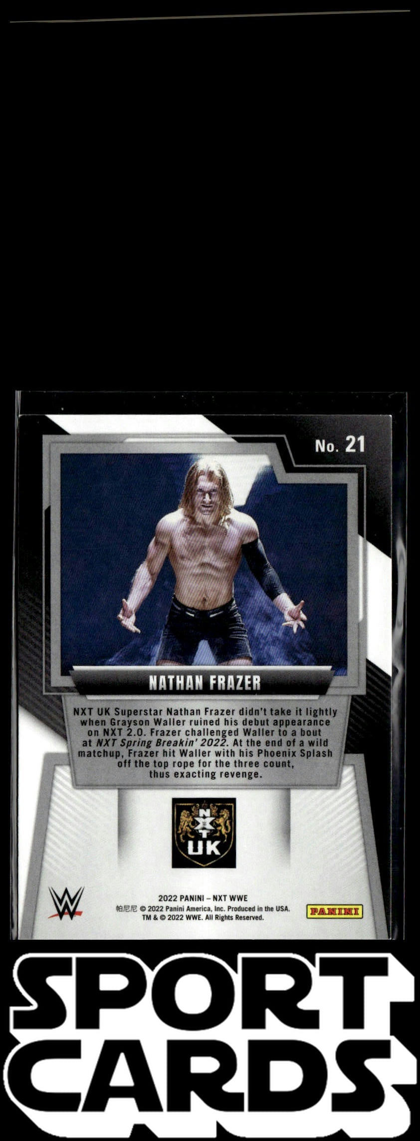 2022 Panini NXT 2.0 WWE #21 Nathan Frazer SportCards.com