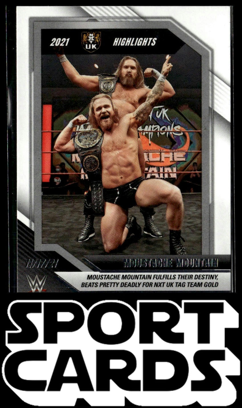 2022 Panini NXT 2.0 WWE #50 Tyler Bate / Trent Seven 2021 NXT Highlights SportCards.com