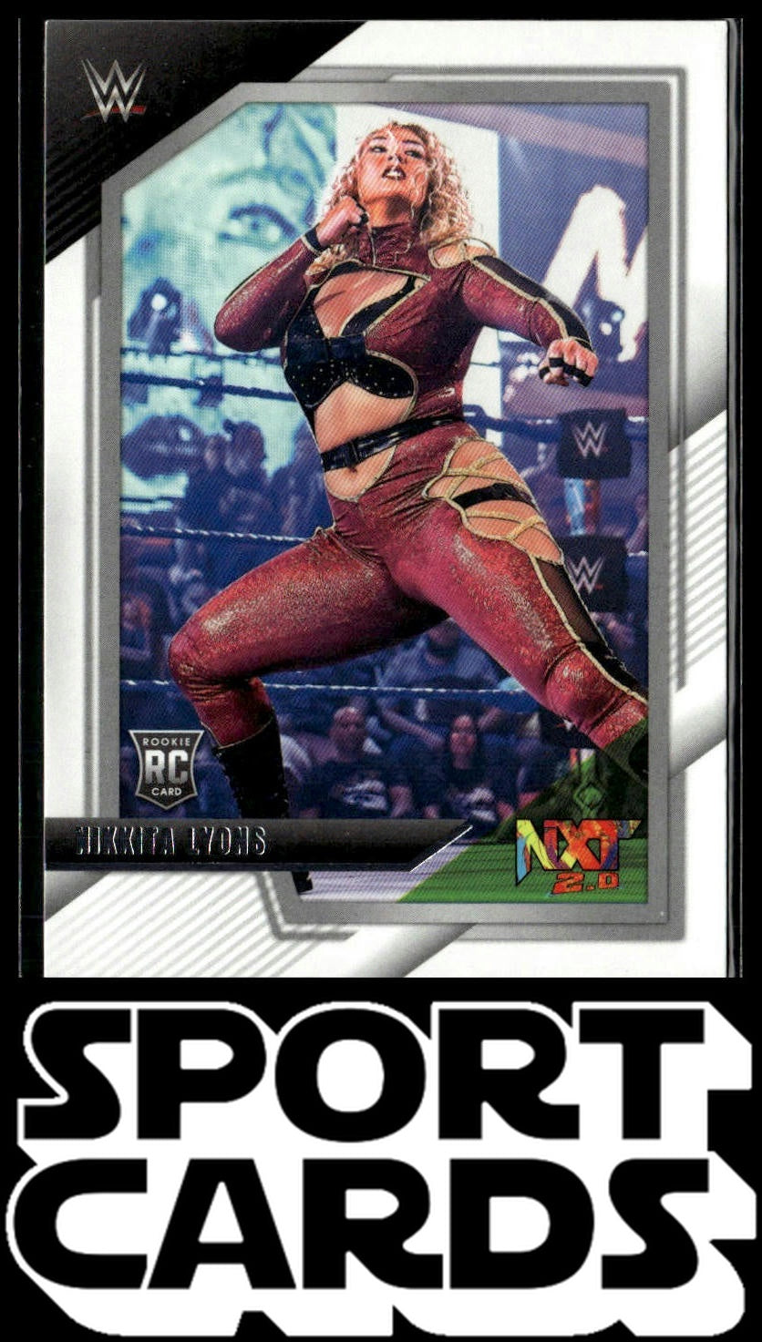 2022 Panini NXT 2.0 WWE #69 Nikkita Lyons Silver SportCards.com