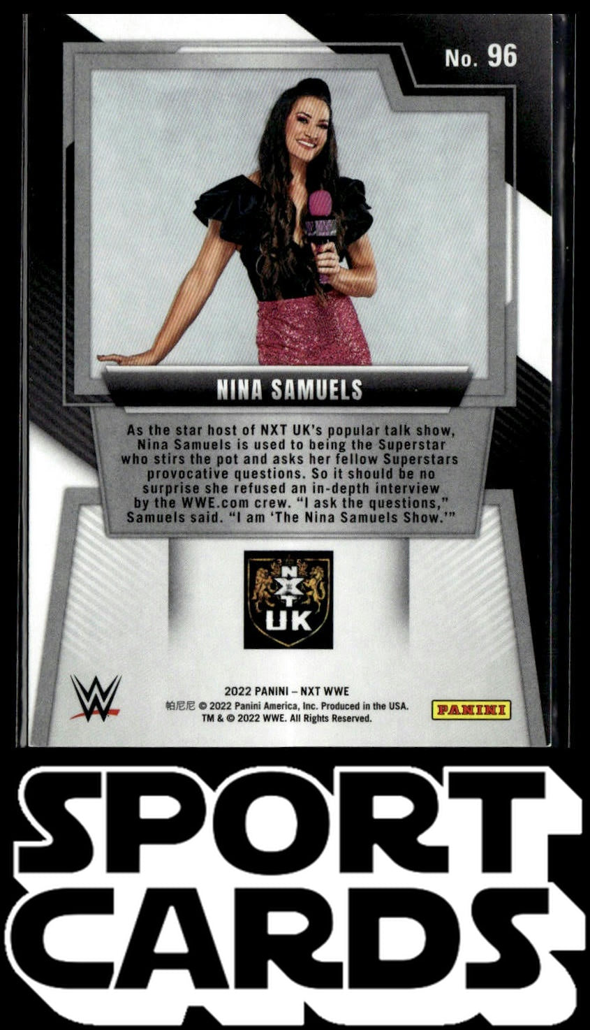 2022 Panini NXT 2.0 WWE #96 Nina Samuels SportCards.com