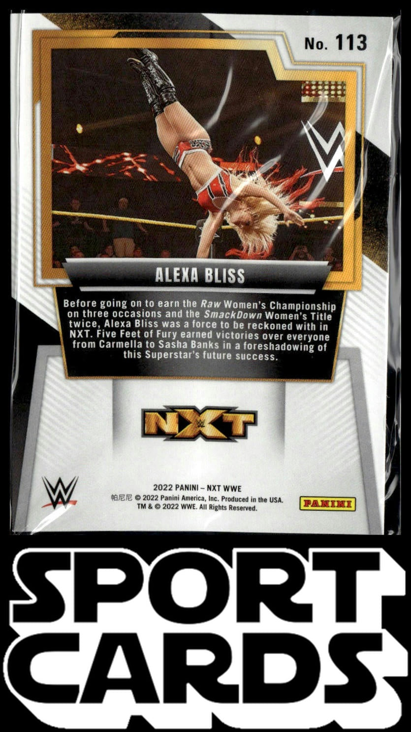 2022 Panini NXT 2.0 WWE #113 Alexa Bliss SportCards.com