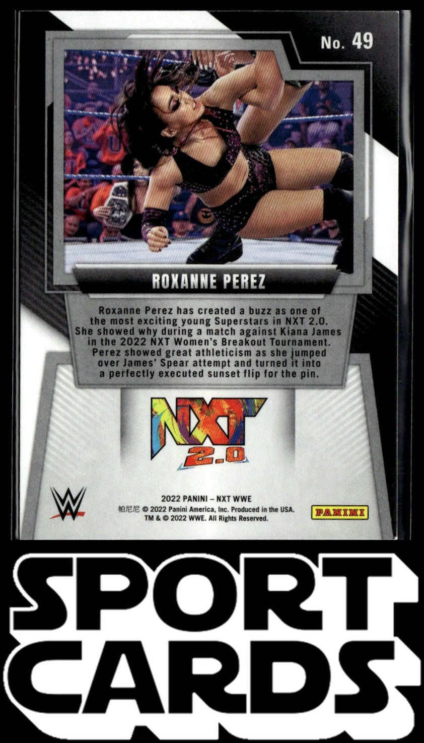 2022 Panini NXT 2.0 WWE #49 Roxanne Perez SportCards.com