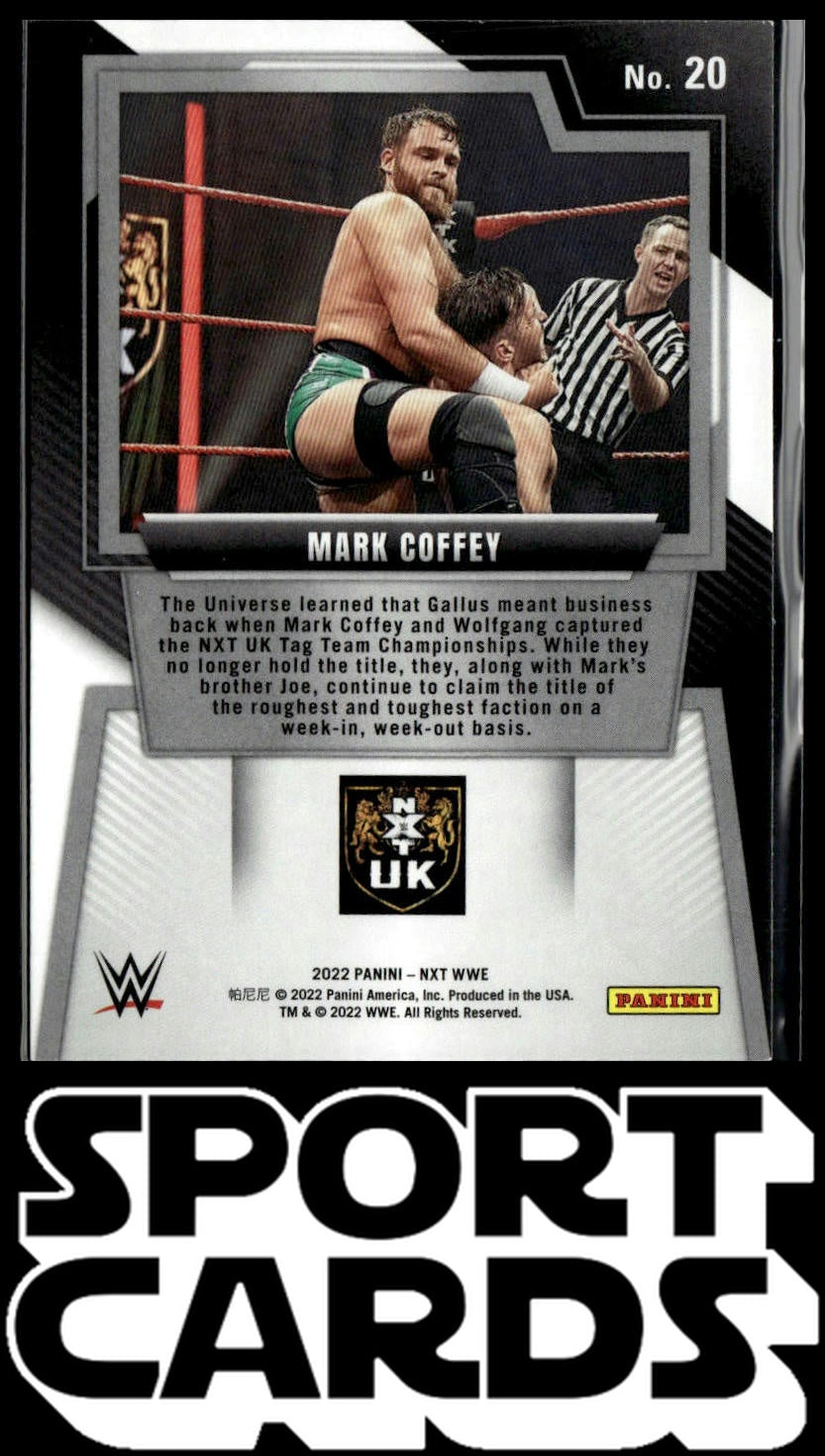2022 Panini NXT 2.0 WWE #20 Mark Coffey SportCards.com