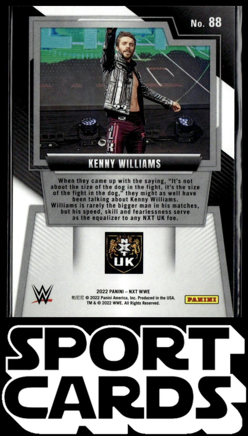 2022 Panini NXT 2.0 WWE #88 Kenny Williams Silver SportCards.com