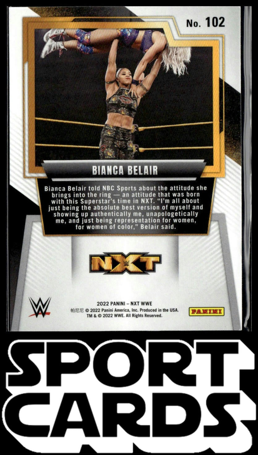 2022 Panini NXT 2.0 WWE #102 Bianca Belair SportCards.com