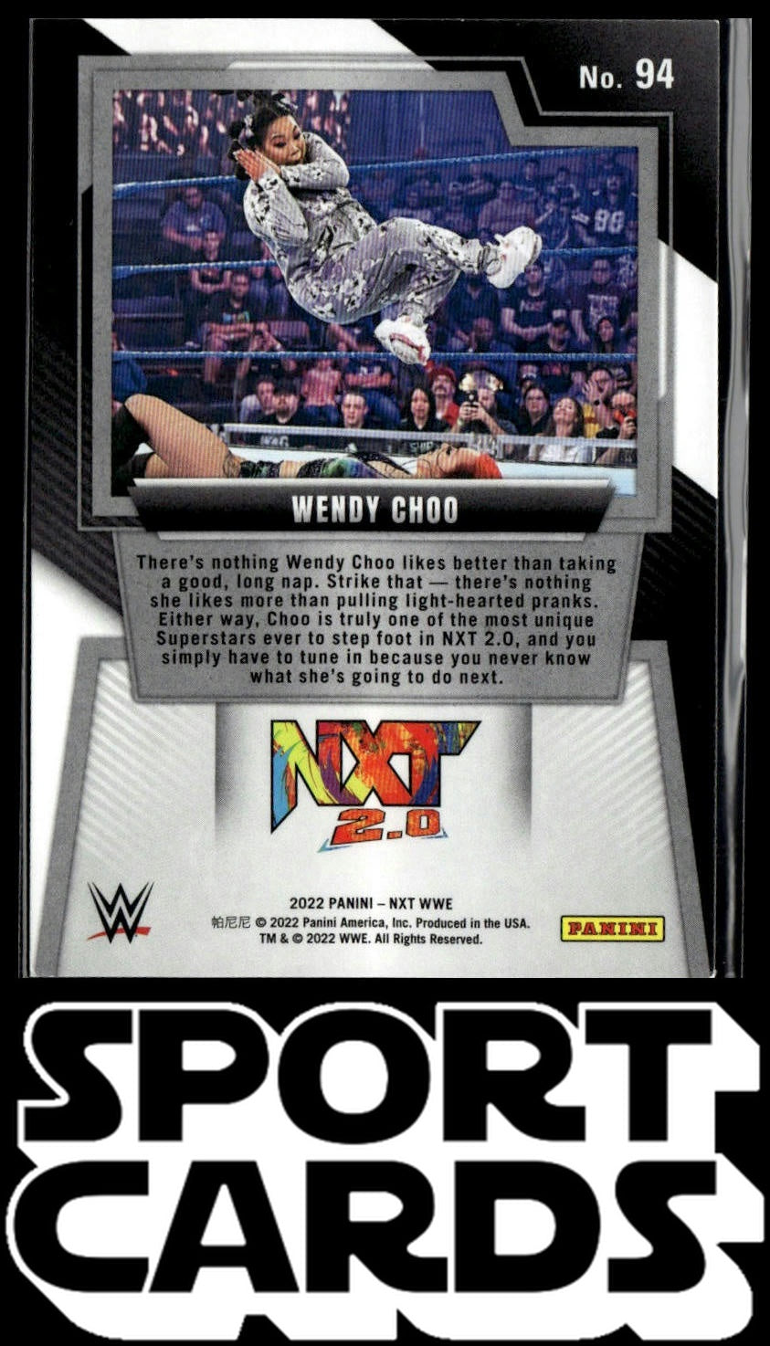 2022 Panini NXT 2.0 WWE #94 Wendy Choo SportCards.com