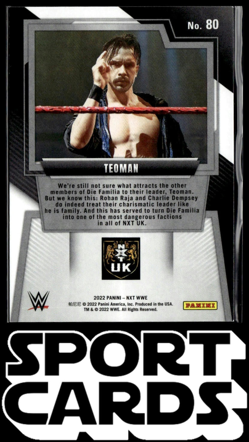 2022 Panini NXT 2.0 WWE #80 Teoman SportCards.com