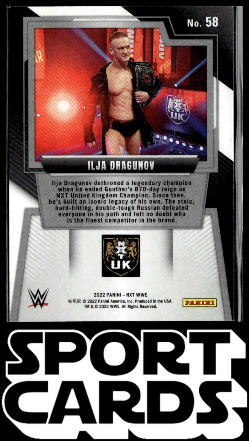 2022 Panini NXT 2.0 WWE #58 Ilja Dragunov SportCards.com