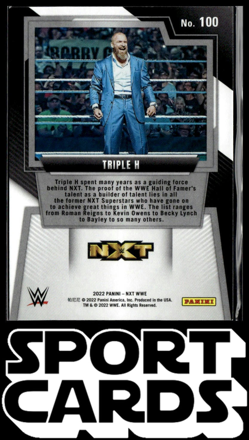 2022 Panini NXT 2.0 WWE #100 Triple H SportCards.com