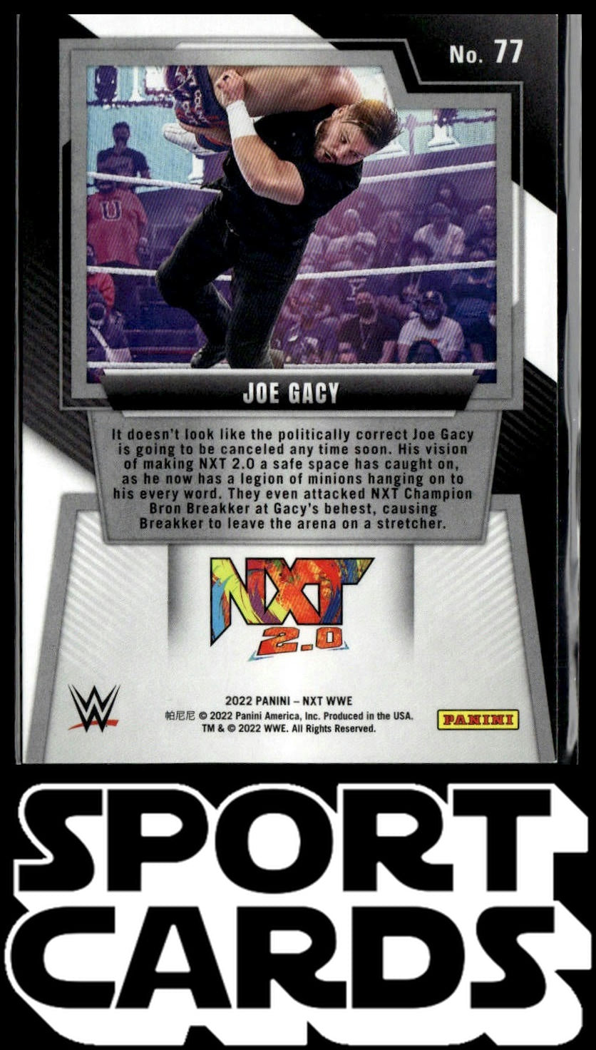 2022 Panini NXT 2.0 WWE #77 Joe Gacy SportCards.com