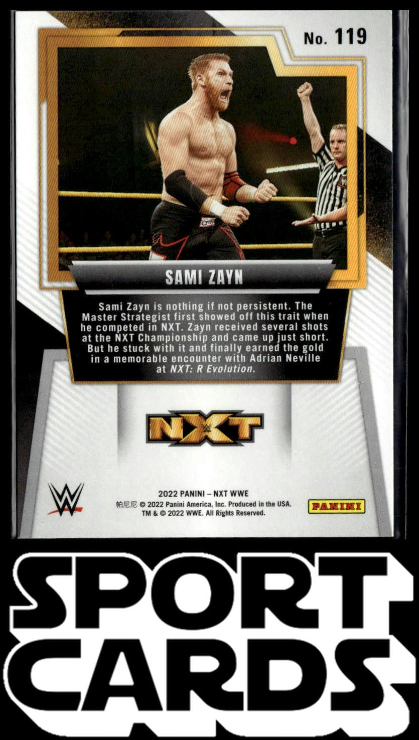 2022 Panini NXT 2.0 WWE #119 Sami Zayn SportCards.com