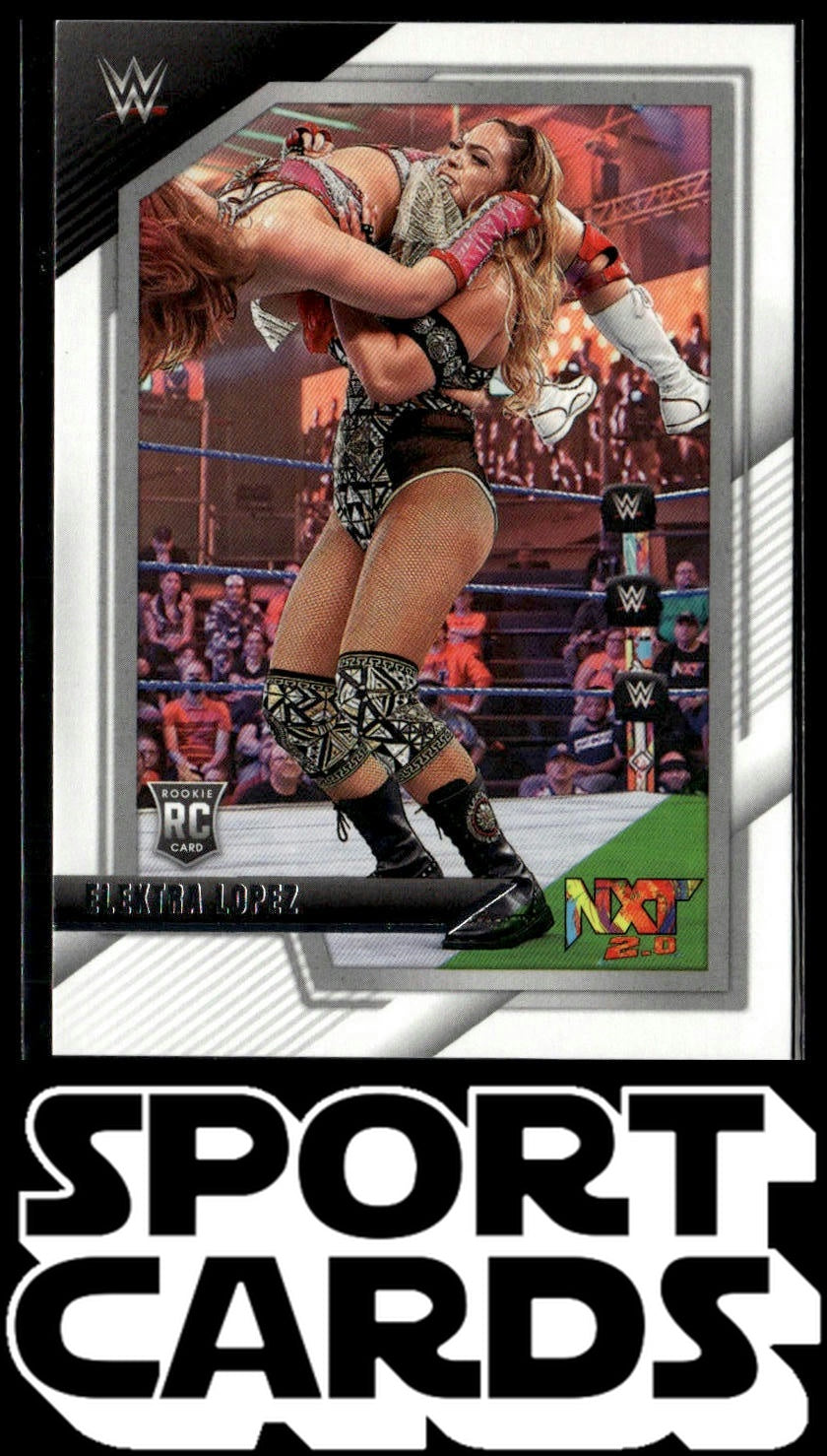 2022 Panini NXT 2.0 WWE #33 Elektra Lopez Silver SportCards.com