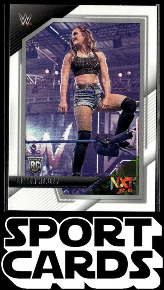 2022 Panini NXT 2.0 WWE #3 Fallon Henley Silver SportCards.com