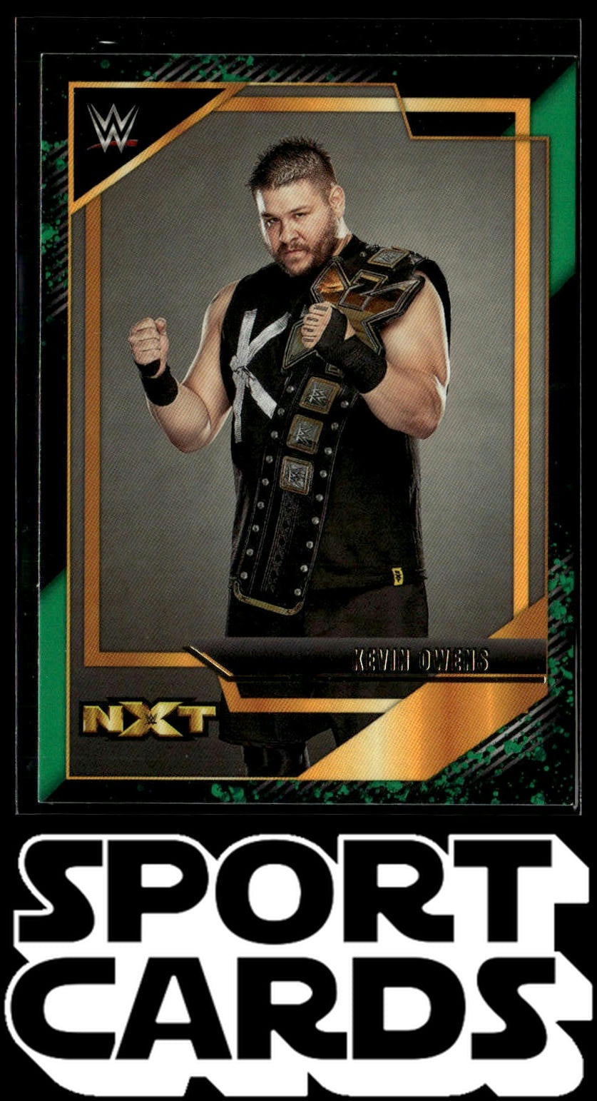 2022 Panini NXT 2.0 WWE #17 Kevin Owens NXT Gold Green SportCards.com