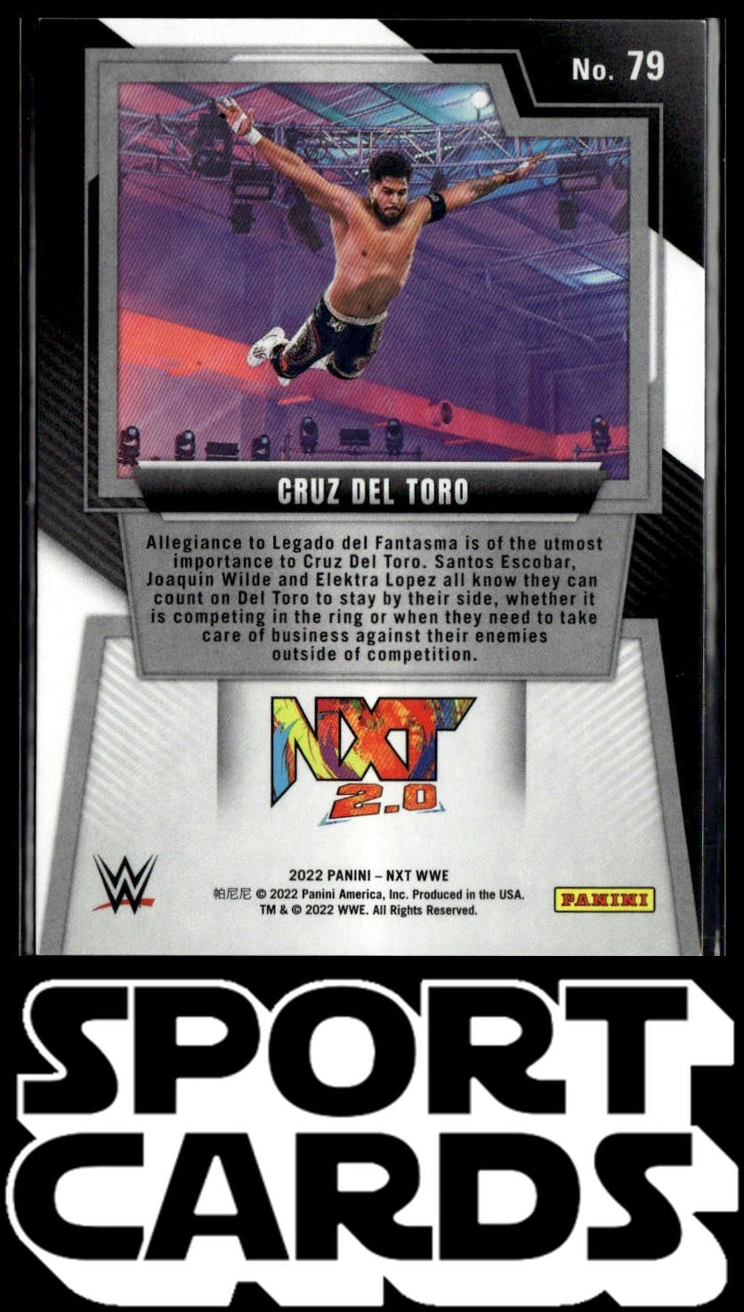 2022 Panini NXT 2.0 WWE #79 Cruz Del Toro SportCards.com