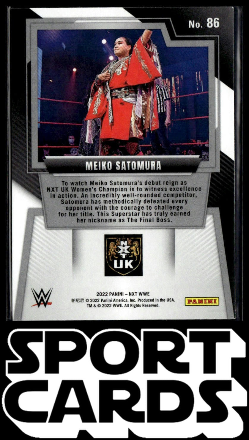 2022 Panini NXT 2.0 WWE #86 Meiko Satomura SportCards.com