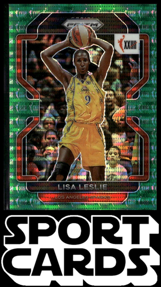 2022 Panini Prizm WNBA #60 Lisa Leslie Green SportCards.com
