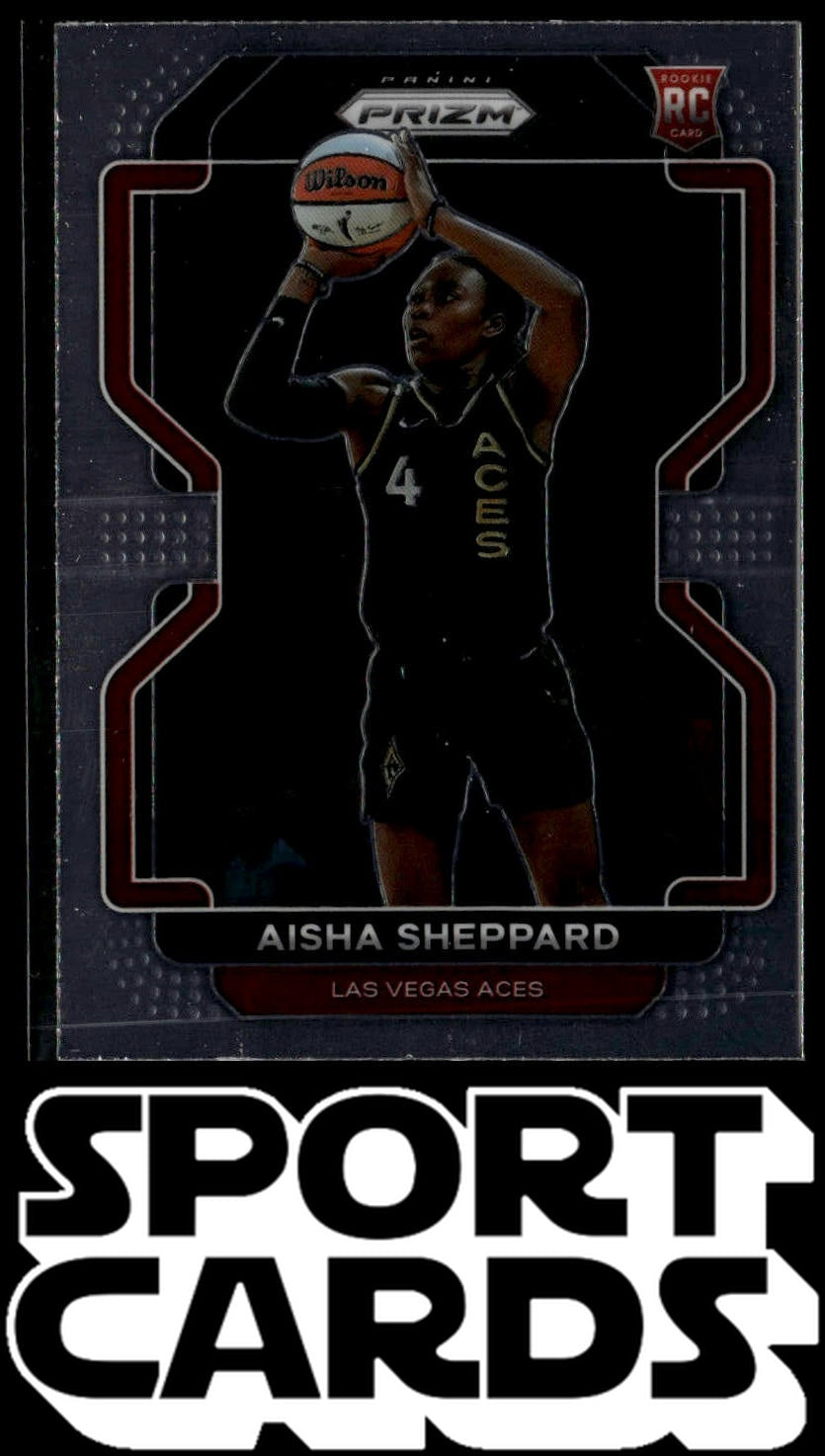 2022 Panini Prizm WNBA #105 Aisha Sheppard Silver SportCards.com